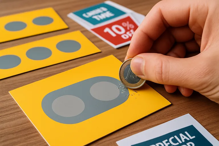 Creatieve ideeën voor marketingacties met kraskaarten